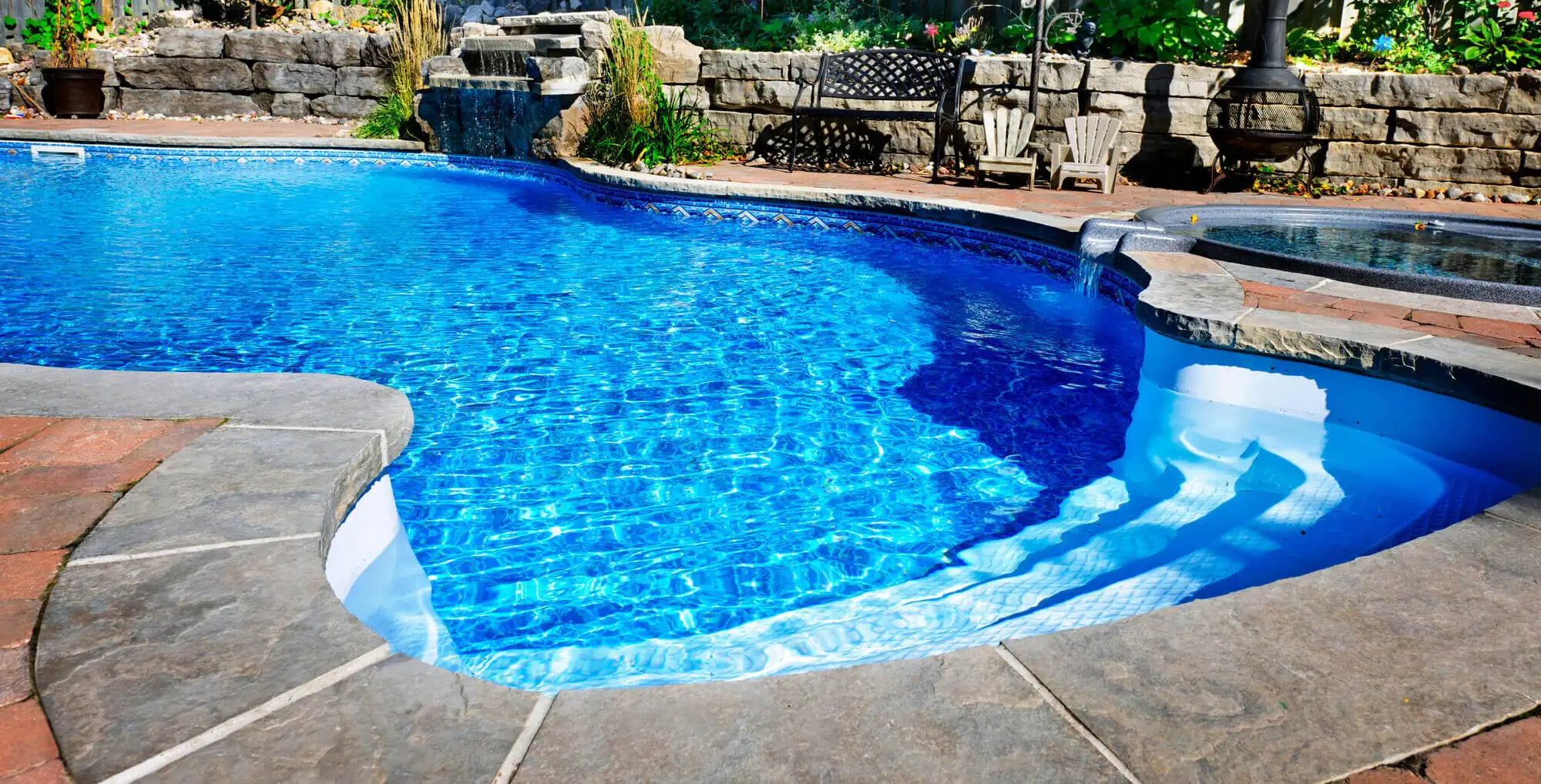Pool deck paver installation